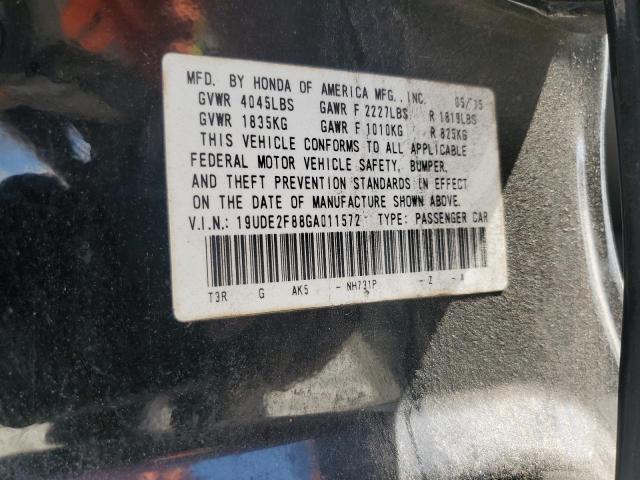 2016 ACURA ILX PREMIU - 19UDE2F88GA011572