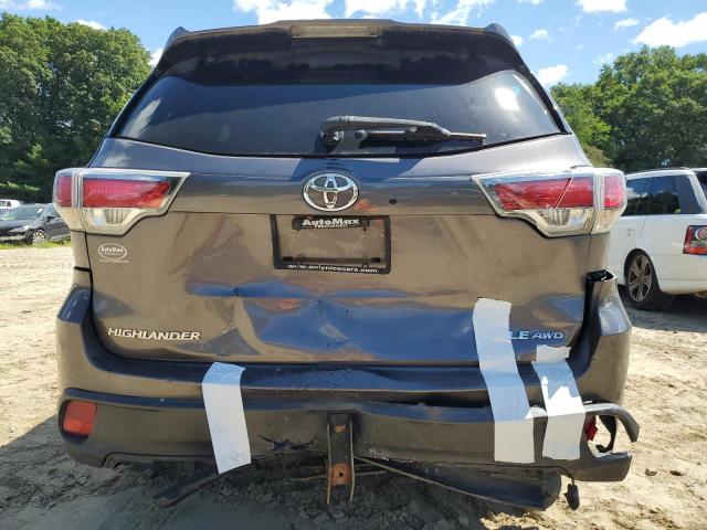 VIN 5TDJKRFH6FS198413 2015 Toyota Highlander, Xle no.6