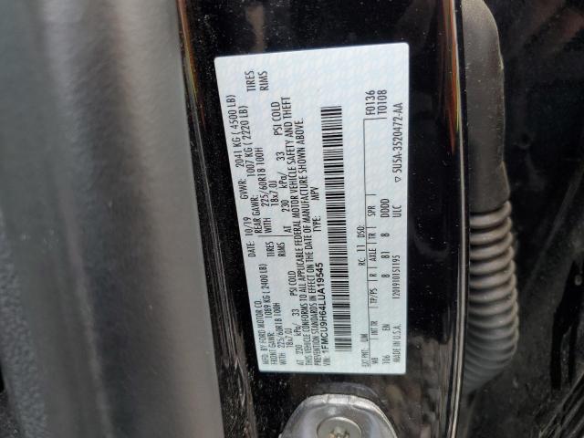 2020 FORD ESCAPE SEL - 1FMCU9H64LUA19545