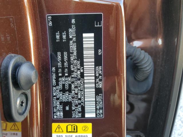 2018 LEXUS RX 450H L JTJDGKCA8J2005432