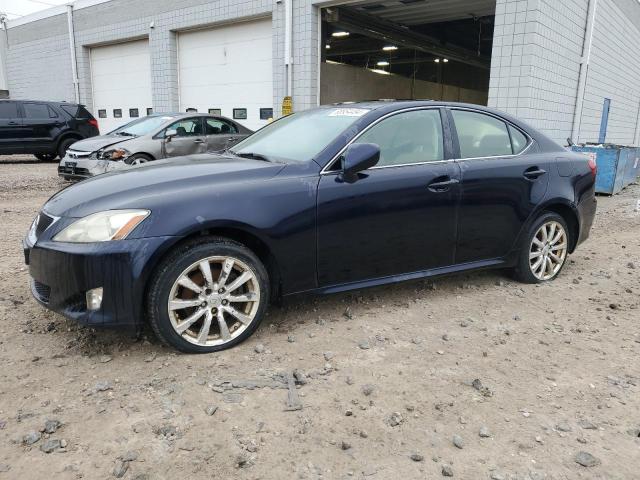 LEXUS IS 250 2008 blue  gas JTHCK262882025187 photo #1