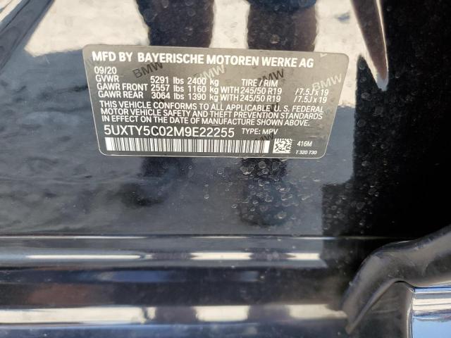 2021 BMW X3 XDRIVE3 - 5UXTY5C02M9E22255