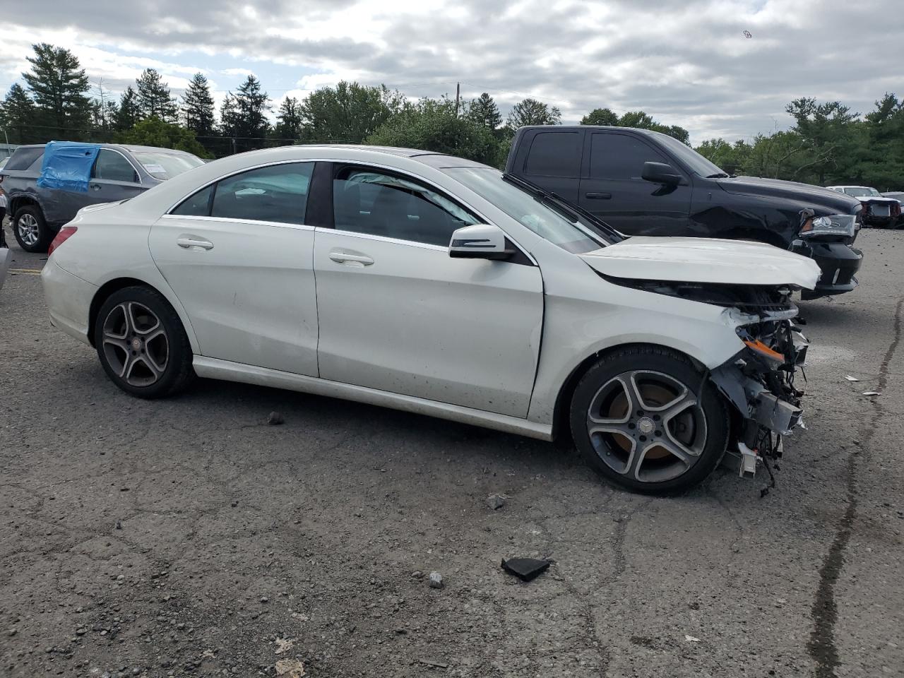 Lot #2945500228 2017 MERCEDES-BENZ CLA 250 4M