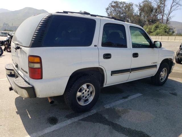 CHEVROLET TAHOE C150 2001 white  gas 1GNEC13T21J140773 photo #4