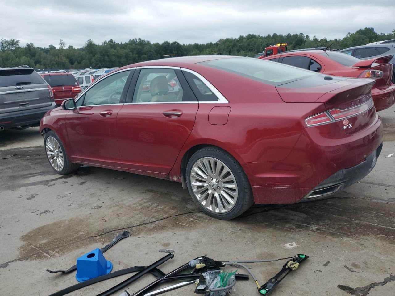 Lot #3033337823 2013 LINCOLN MKZ