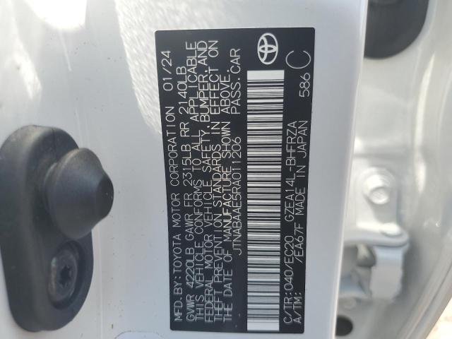 2024 TOYOTA GR COROLLA - JTNABAAE5RA011206