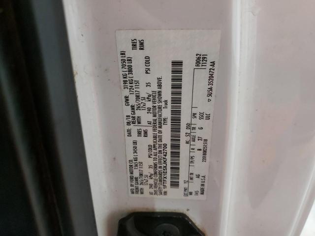 2018 FORD F150 SUPER - 1FTFX1E5XJKF42700