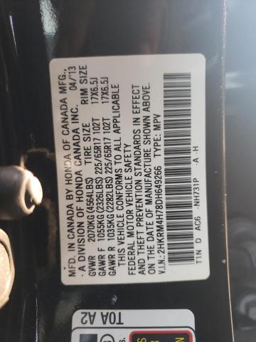 VIN 2HKRM4H78DH649266 2013 Honda CR-V, Exl no.13