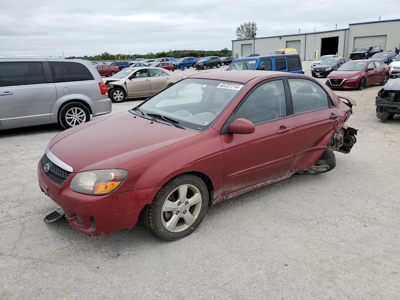 Lot #2922033046 2009 KIA SPECTRA EX