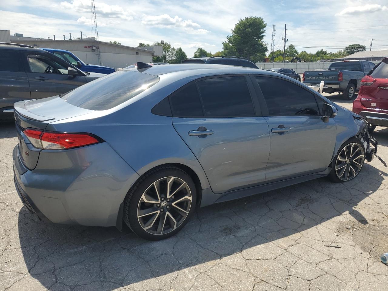 Lot #3037235507 2021 TOYOTA COROLLA SE