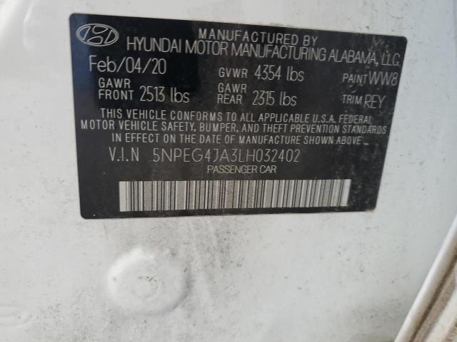 2020 HYUNDAI SONATA SE - 5NPEG4JA3LH032402