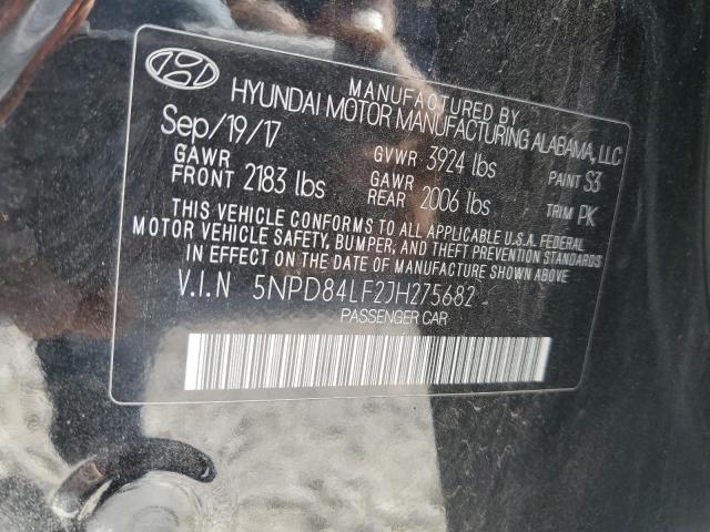 2018 HYUNDAI ELANTRA SE - 5NPD84LF2JH275682