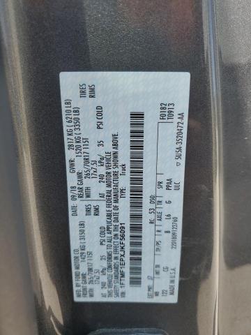 2018 FORD F150 - 1FTMF1EPXJKF56091