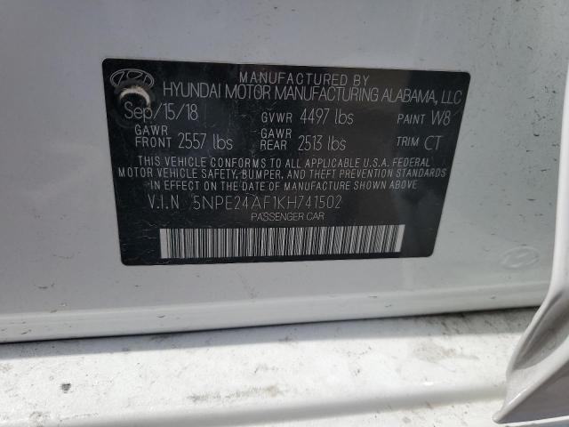 2019 HYUNDAI SONATA SE - 5NPE24AF1KH741502