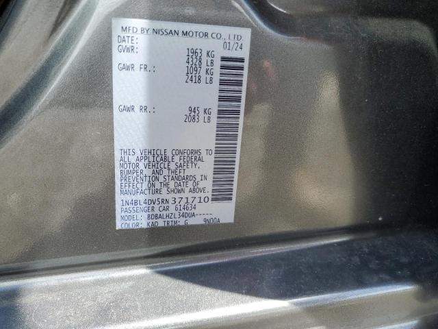 2024 NISSAN ALTIMA SV - 1N4BL4DV5RN371710