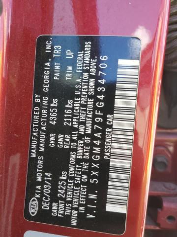 2015 KIA OPTIMA LX - 5XXGM4A79FG434706