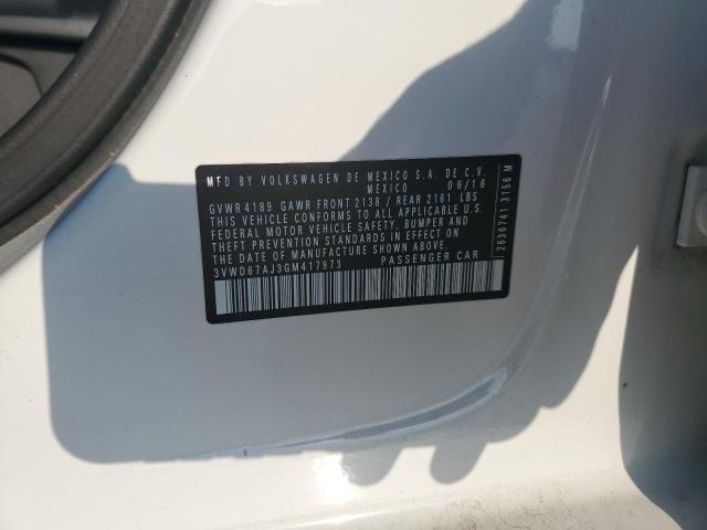 2016 VOLKSWAGEN JETTA SE - 3VWD67AJ3GM417973