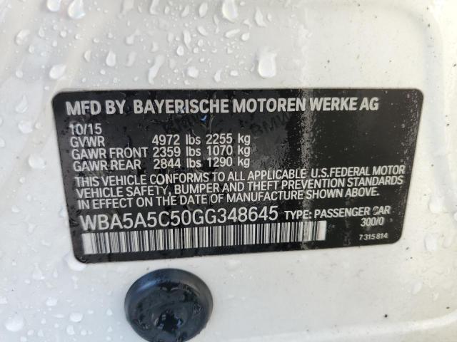 2016 BMW 528 I - WBA5A5C50GG348645