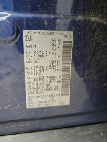 2019 NISSAN ROGUE S - 5N1AT2MV5KC718248
