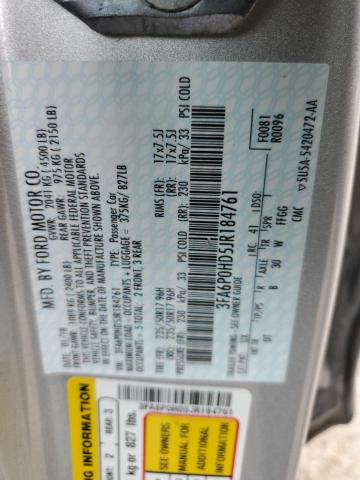 VIN 3FA6P0HD5JR184761 2018 Ford Fusion, SE no.12