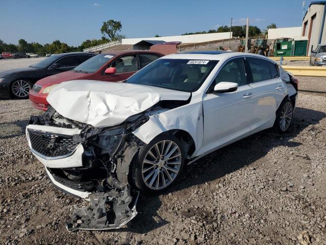 CADILLAC CT5 PREMIU 2020 white  gas 1G6DT5RK5L0112892 photo #1