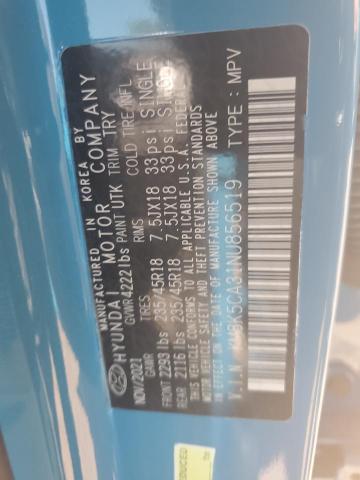 2022 HYUNDAI KONA LIMIT - KM8K5CA31NU856519