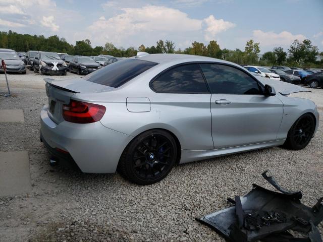 BMW M235I 2014 silver coupe gas WBA1J7C56EVX33663 photo #4