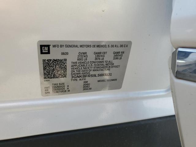 2020 CHEVROLET BLAZER PRE - 3GNKBFRS5LS693131