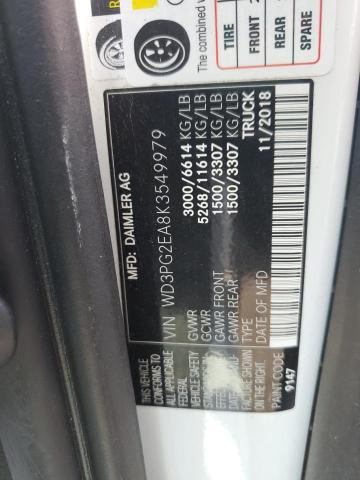 2019 MERCEDES-BENZ METRIS - WD3PG2EA8K3549979