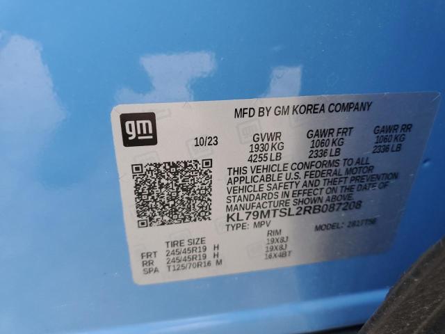 2024 CHEVROLET TRAILBLAZE - KL79MTSL2RB087208