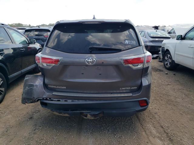 VIN 5TDDKRFH2FS125648 2015 Toyota Highlander, Limited no.6