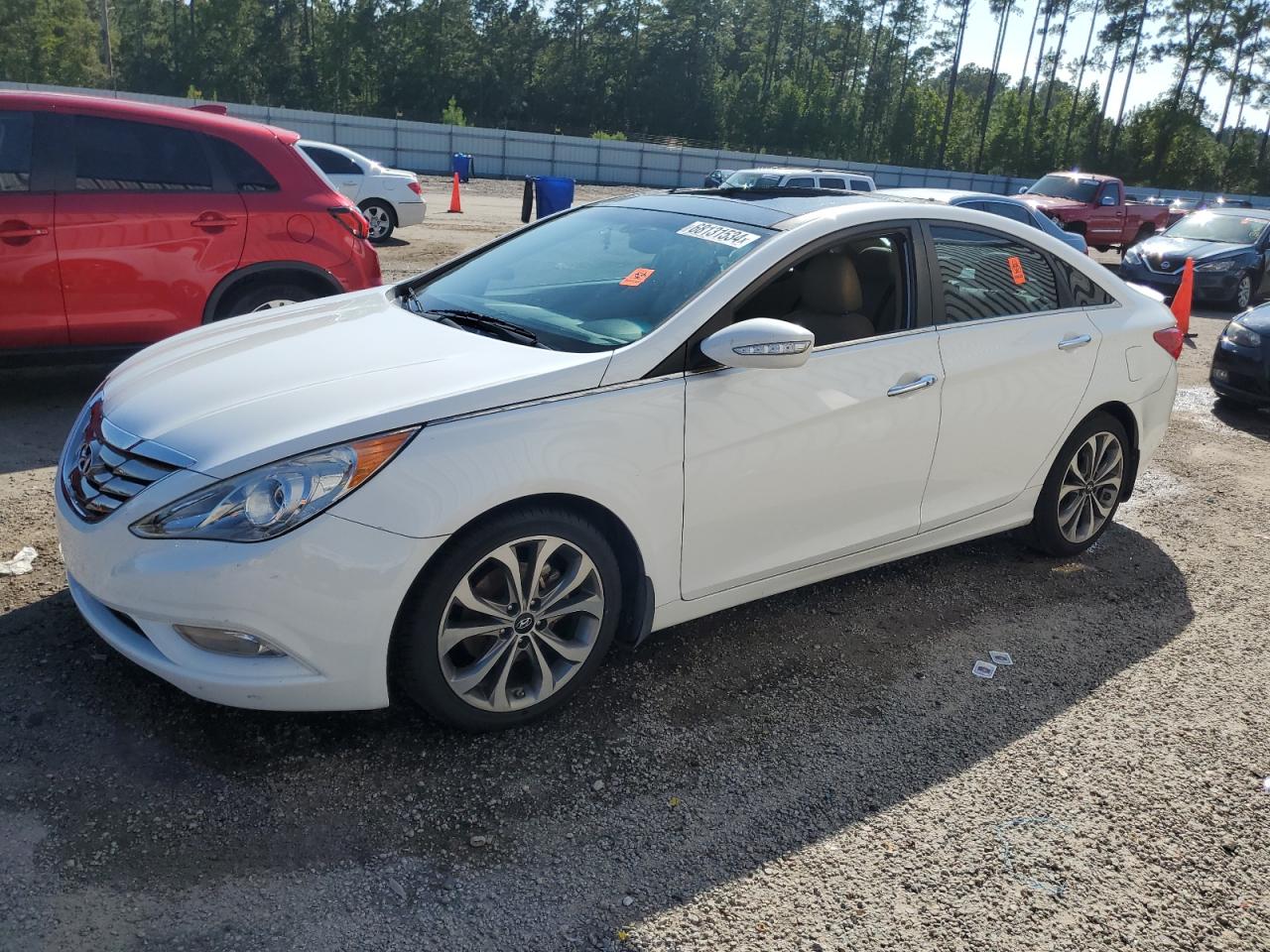 Lot #2836123523 2013 HYUNDAI SONATA SE