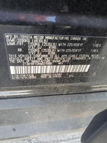 2019 TOYOTA RAV4 XLE - 2T3W1RFV2KW031988