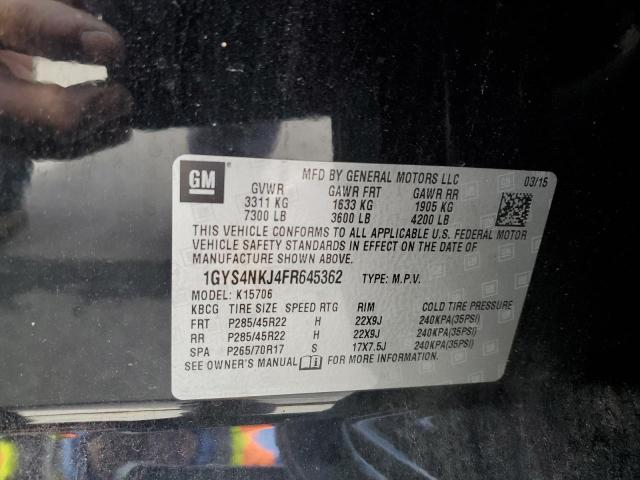 2015 CADILLAC ESCALADE P - 1GYS4NKJ4FR645362