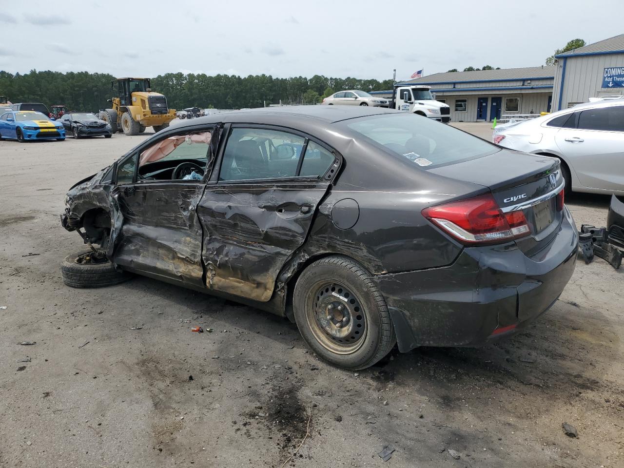 Lot #2836205584 2013 HONDA CIVIC LX