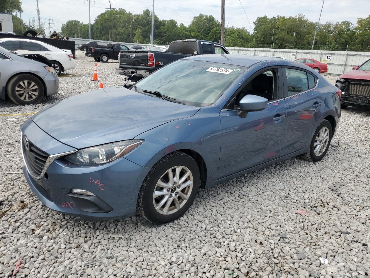 Lot #2784244242 2016 MAZDA 3 SPORT