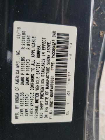 2015 HONDA ACCORD EXL - 1HGCT1B85FA008001