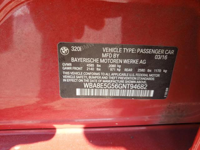 2016 BMW 320 XI - WBA8E5G56GNT94682
