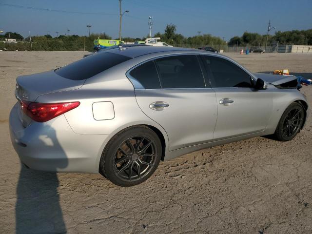 INFINITI Q50 BASE 2014 silver  gas JN1BV7AR7EM686783 photo #4