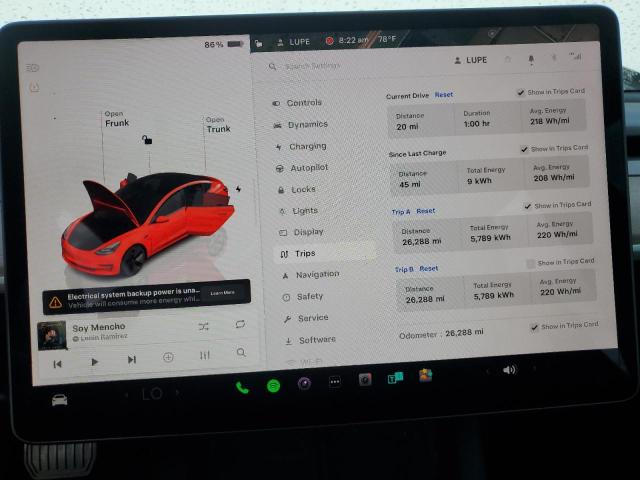 2023 TESLA MODEL 3 - 5YJ3E1EA2PF516152