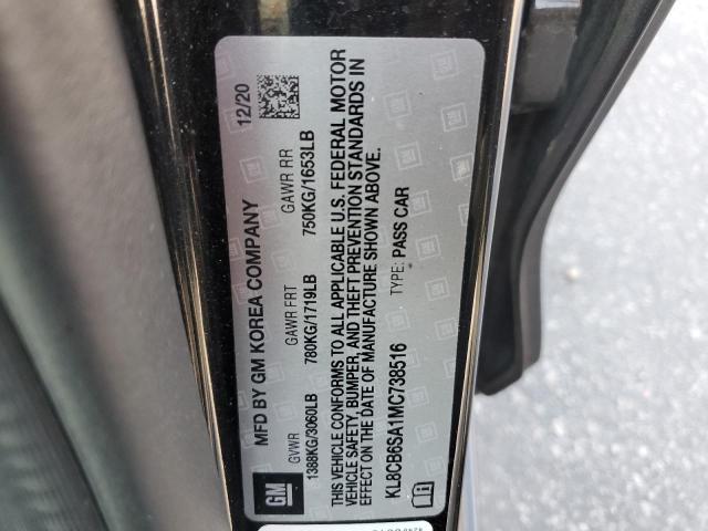 2021 CHEVROLET SPARK LS - KL8CB6SA1MC738516