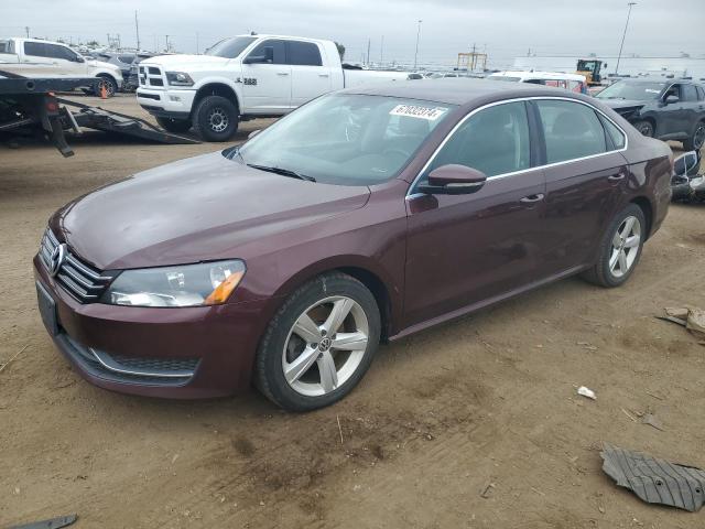 2012 VOLKSWAGEN PASSAT SE #2945745611