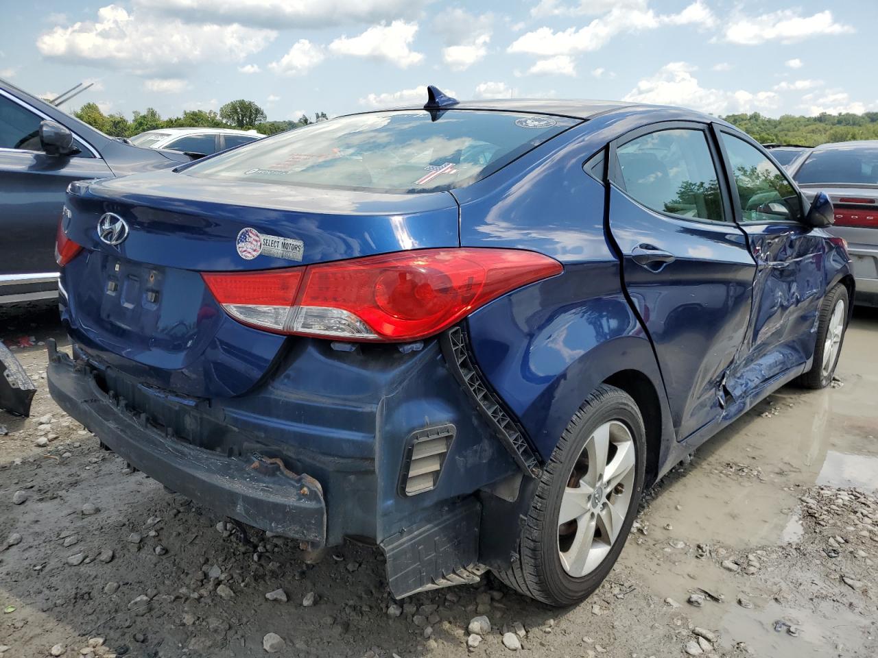 Lot #2789469519 2013 HYUNDAI ELANTRA