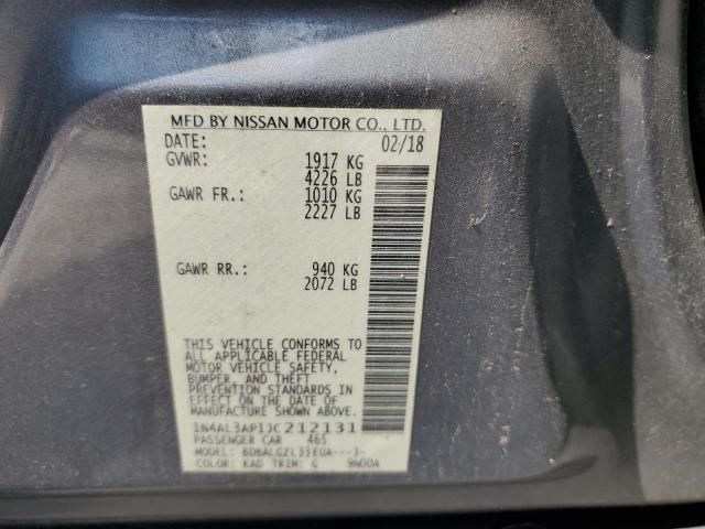2018 NISSAN ALTIMA 2.5 - 1N4AL3AP1JC212131