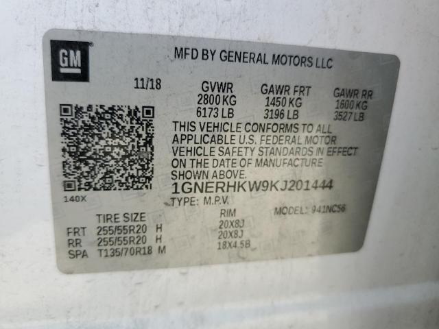 2019 CHEVROLET TRAVERSE L - 1GNERHKW9KJ201444