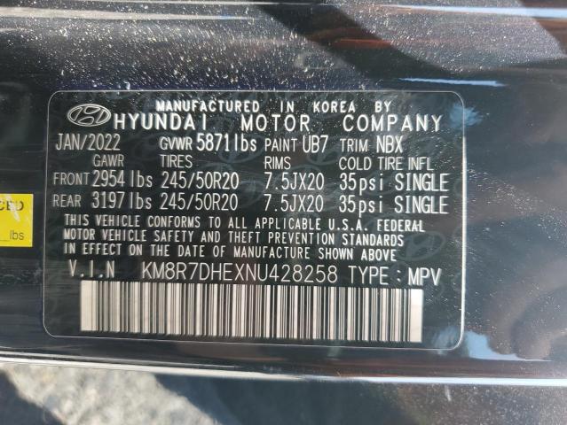 2022 HYUNDAI PALISADE C - KM8R7DHEXNU428258