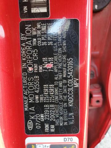 2020 KIA NIRO TOURI - KNDCC3LC0L5420165