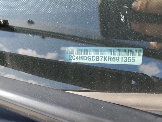 2019 DODGE GRAND CARA - 2C4RDGCG7KR691355