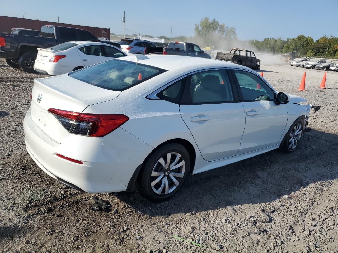 Lot #2792203784 2022 HONDA CIVIC LX