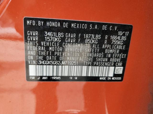 2018 HONDA FIT SPORT - 3HGGK5G62JM719251